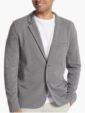 NWOT Men’s Vuori Vail Blazer - Heather Gray - Size Large